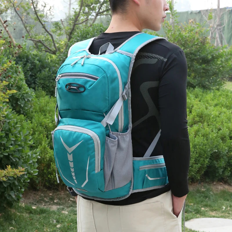 Outdoor Sport Cycling Rucksack Running Water Bag Storage Hydration Backpack UltraLight Hiking Bike Riding Pack Bladder Knapsack
