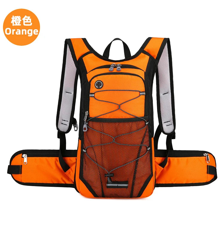 13L Waterproof Hydration Backpack with Water Bladder Storage for Cycling, Running, Hiking, and Climbing