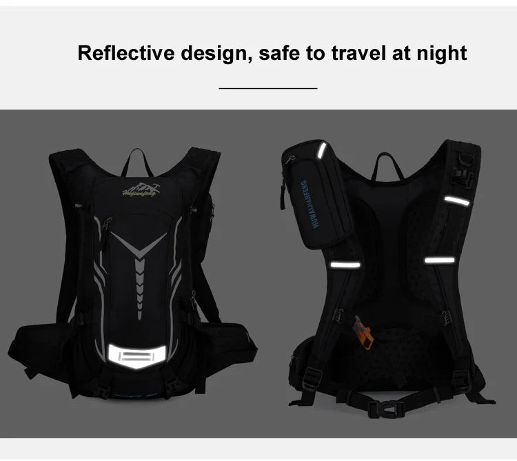 NEW 18L Ultralight Hydration Backpack with Water Storage Pocket for Cycling, Running, Hiking, and Bike Riding
