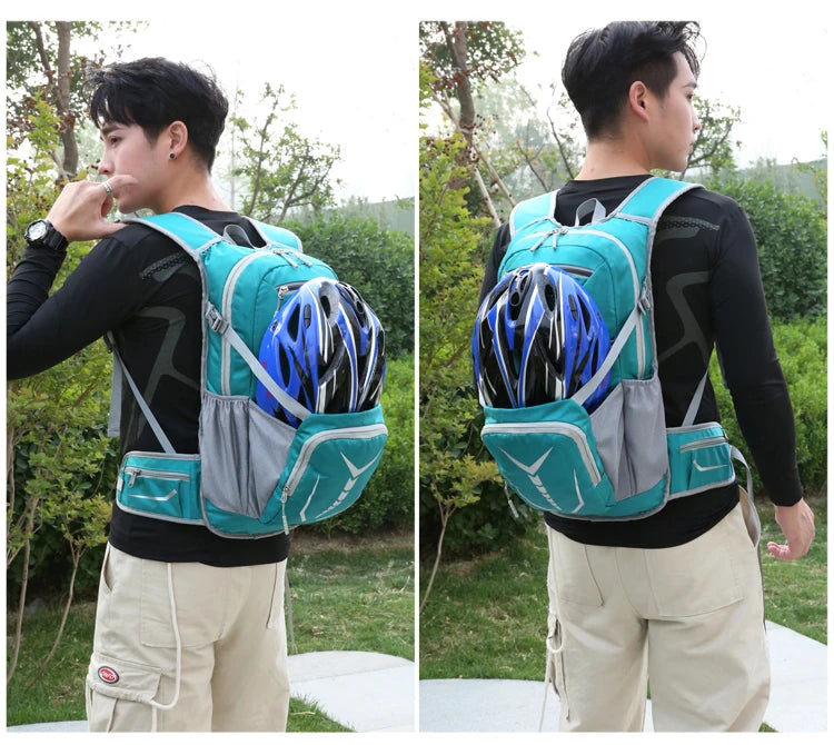 Outdoor Sport Cycling Rucksack Running Water Bag Storage Hydration Backpack UltraLight Hiking Bike Riding Pack Bladder Knapsack