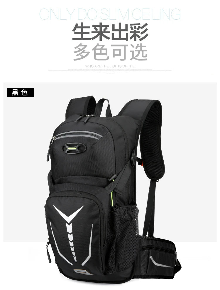 Outdoor Sport Cycling Rucksack Running Water Bag Storage Hydration Backpack UltraLight Hiking Bike Riding Pack Bladder Knapsack