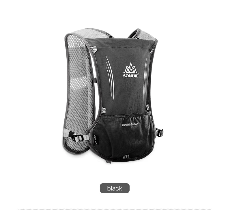 AONIJIE E913S 5L Hydration Backpack Vest with Water Bladder for Hiking, Camping, Running, and Marathons