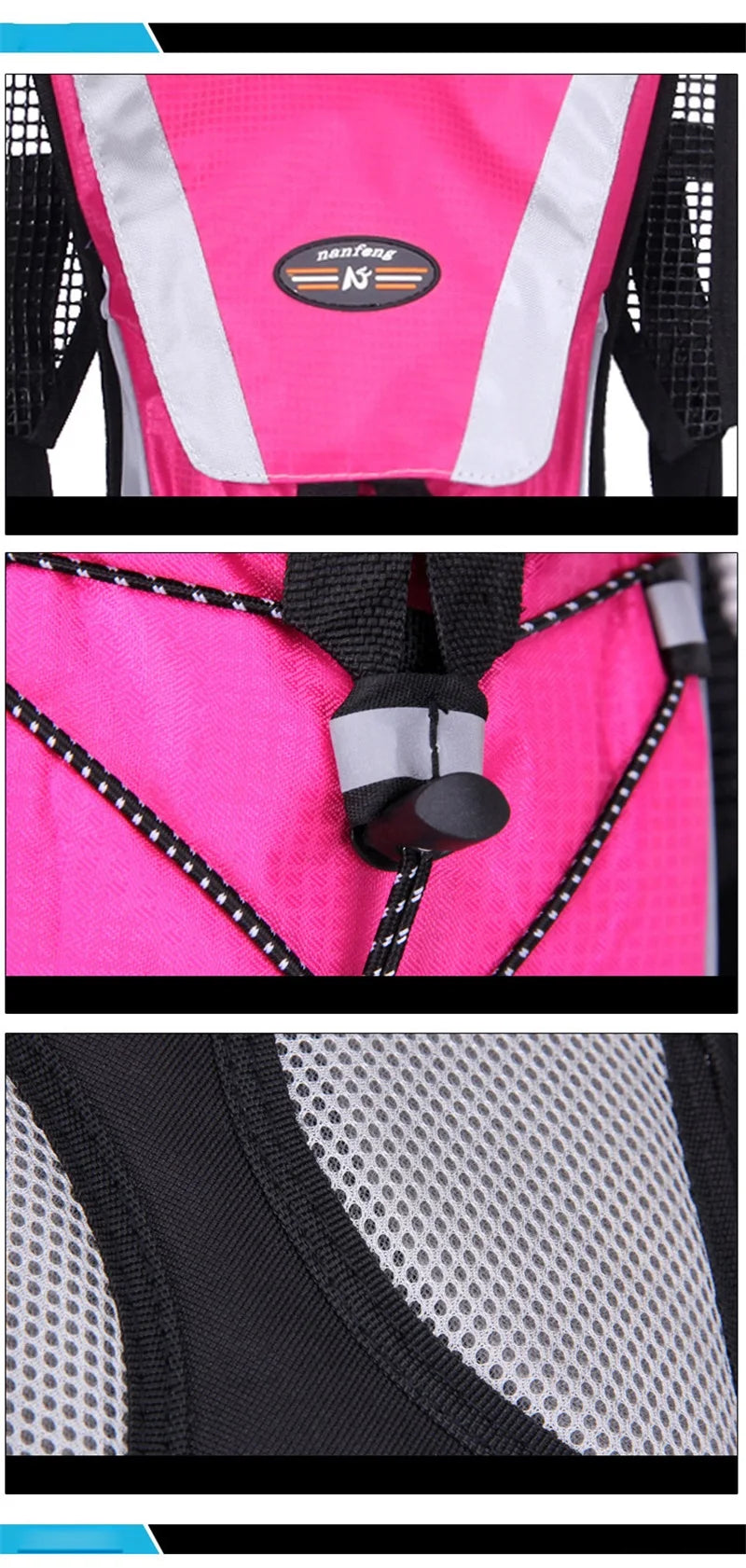68 oz Bicycle Hydration Bag, Mini Cycling Backpack for Climbing, Running, and Outdoor Sports