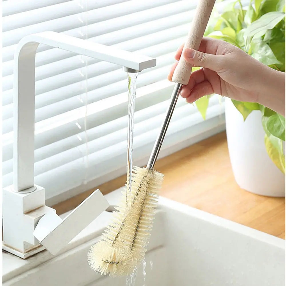 Reusable Multi-Function Bottle Brush – Decontamination Kitchen Cleaning Tool for Glass, Water Bottles, and More