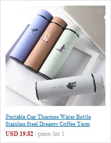 18 oz / 25 oz / 30 oz High Capacity Stainless Steel Business Thermos Mug, Insulated Water Bottle, Portable Vacuum Flask for Office and Tea