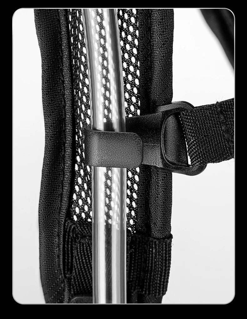 ROCKBROS Hydration Backpack with 68 oz Water Bladder, Reflective and Stable Running Vest for Riding and Outdoor Activities