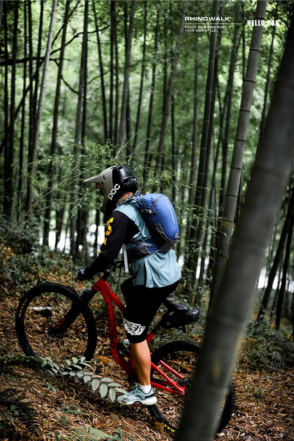 Rhinowalk 12L Portable Cycling Backpack, Hydration Pack for Road Cycling, Hiking, Climbing, and Outdoor Sports