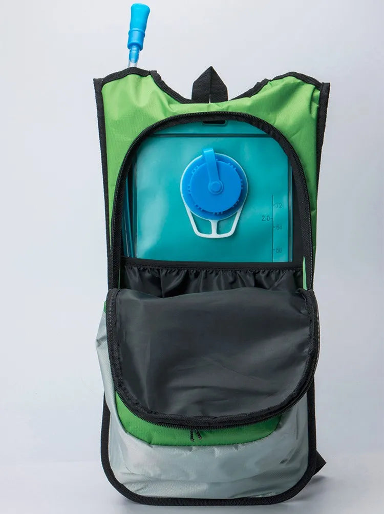Hot Speed Brand Backpack with 68 oz Hydration Bladder for Hiking, Motocross, and Riding