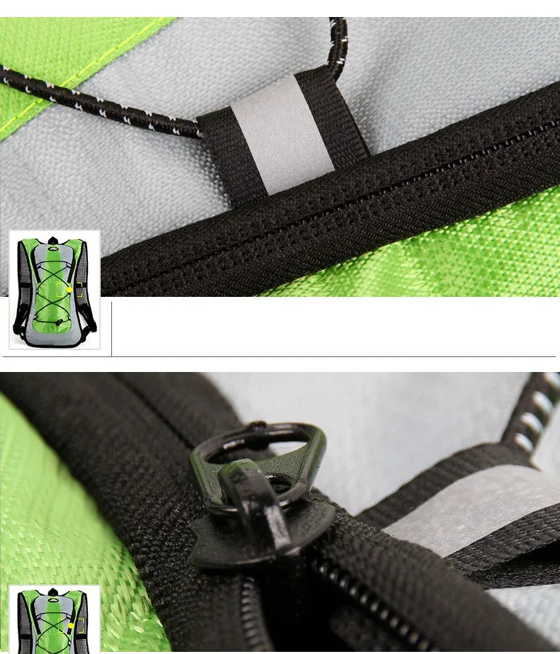 Hot Speed Brand Backpack with 68 oz Hydration Bladder for Hiking, Motocross, and Riding