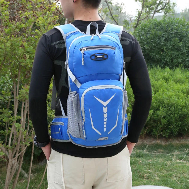 Outdoor Sport Cycling Rucksack Running Water Bag Storage Hydration Backpack UltraLight Hiking Bike Riding Pack Bladder Knapsack