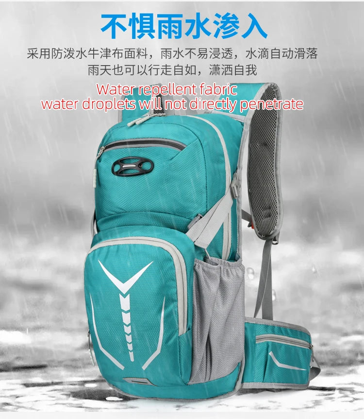 Outdoor Sport Cycling Rucksack Running Water Bag Storage Hydration Backpack UltraLight Hiking Bike Riding Pack Bladder Knapsack