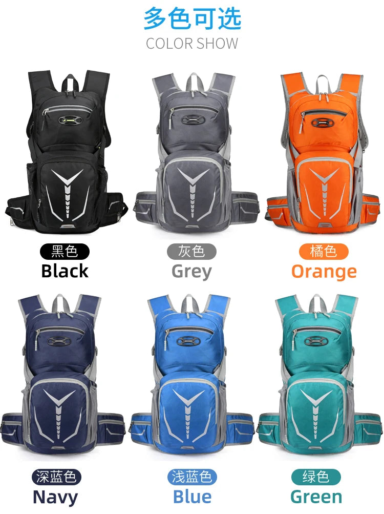 Outdoor Sport Cycling Rucksack Running Water Bag Storage Hydration Backpack UltraLight Hiking Bike Riding Pack Bladder Knapsack