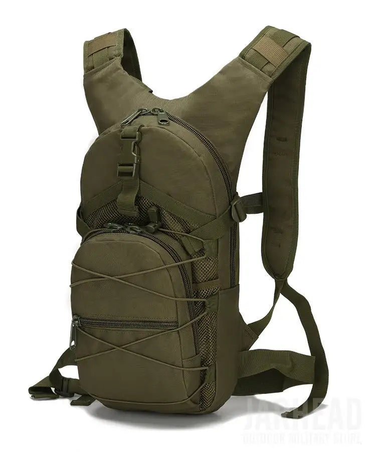 Military Tactical Hydration Backpack for Hiking, Hunting, Climbing, Riding, and Cycling, with Water Bladder