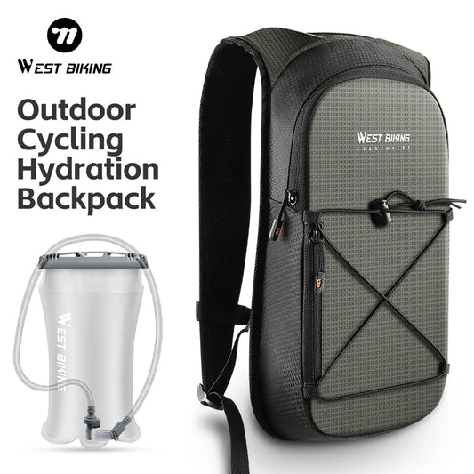 WEST BIKING 7L Portable Cycling Backpack, Breathable Hydration Bag for Running, Climbing, Hiking, and Outdoor Sports