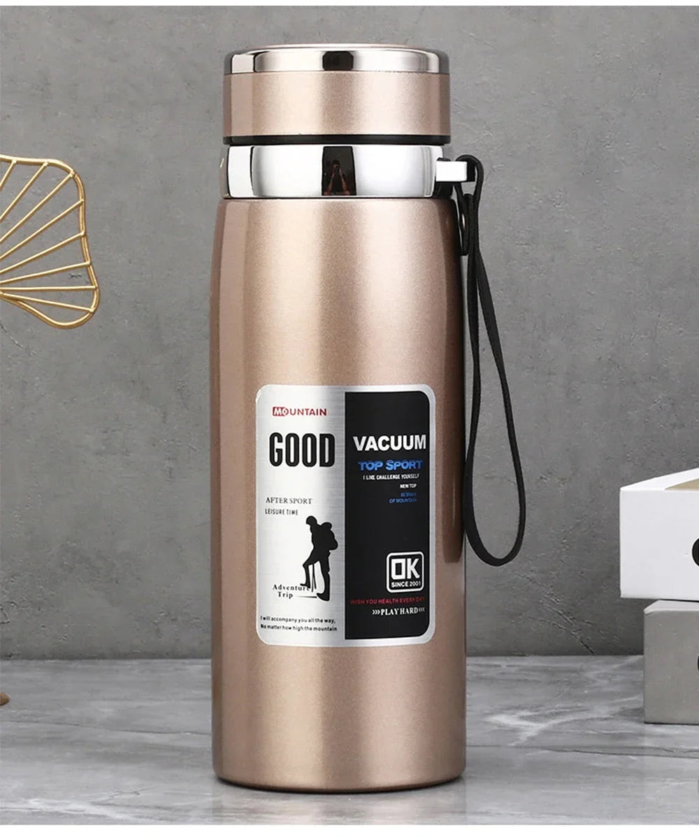 34 oz Large Capacity Thermos Bottle, Keep Cold and Hot, Stainless Steel Thermal Water Bottle, Vacuum Flask Tumbler Thermo Cup