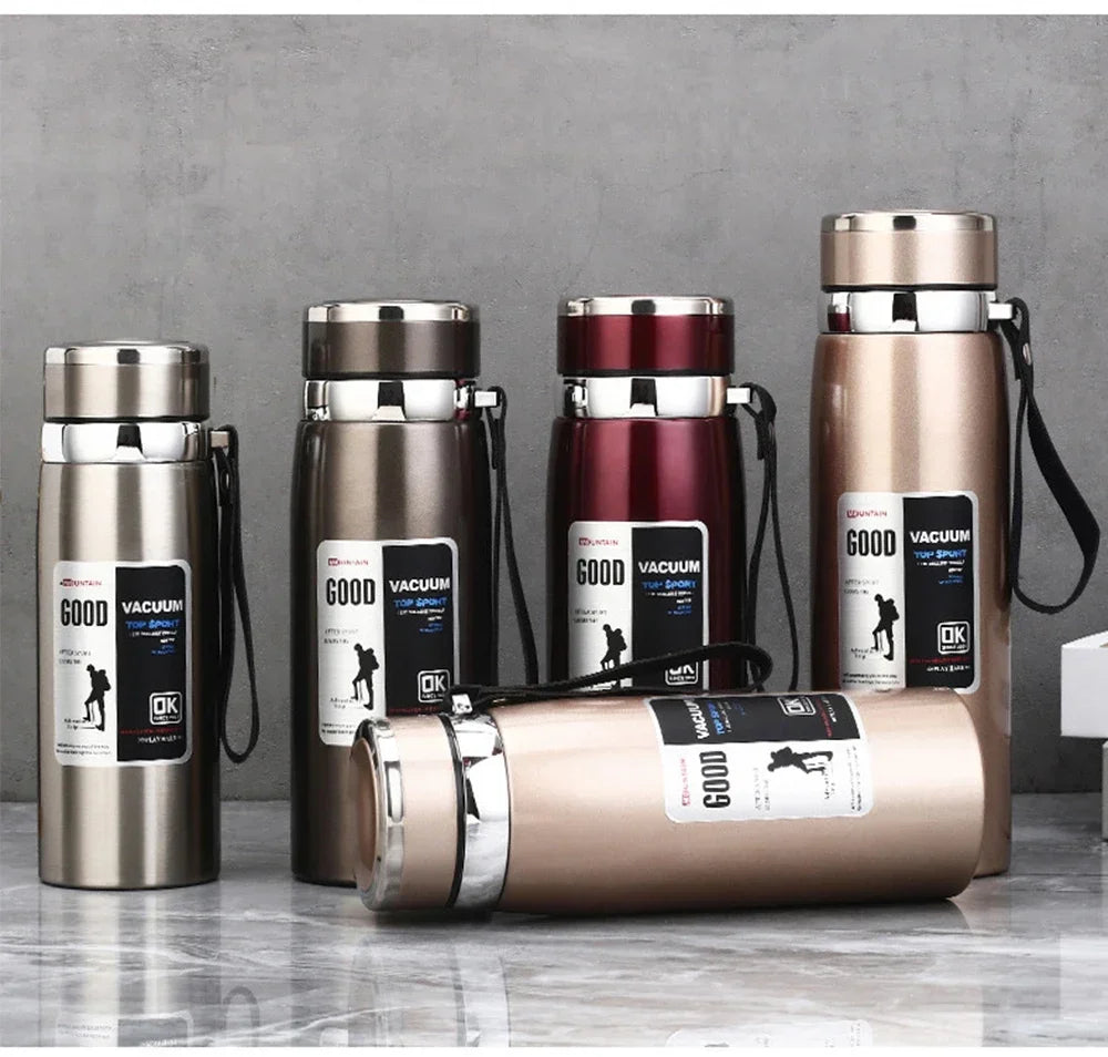 34 oz Large Capacity Thermos Bottle, Keep Cold and Hot, Stainless Steel Thermal Water Bottle, Vacuum Flask Tumbler Thermo Cup