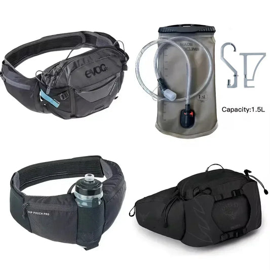 Hip Pack Pro 3 Hydration Waist Pack with HydraPak Water Bladder for Hiking, Running, Biking, and Exercise