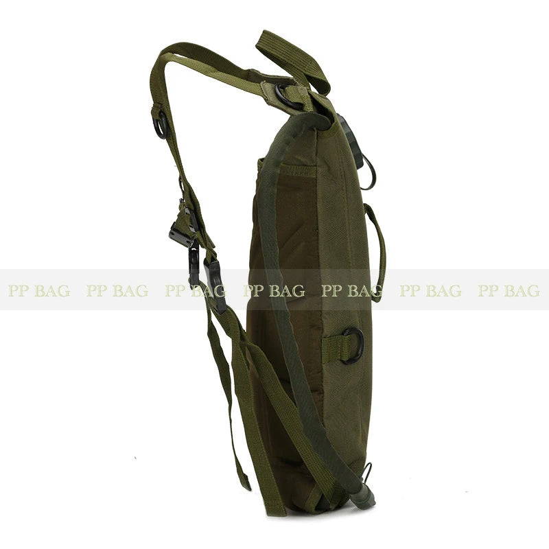 3L Hydration Bladder Water Bag, Tactical Outdoor Backpack for Riding, Camping, and Cycling