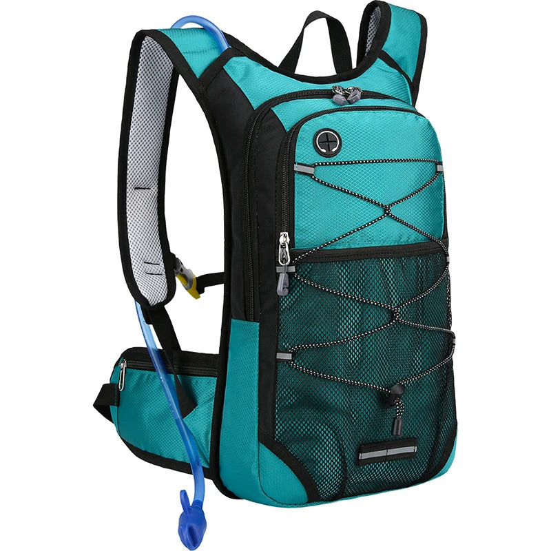 13L Waterproof Hydration Backpack with Water Bladder Storage for Cycling, Running, Hiking, and Climbing