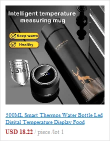 18 oz / 25 oz / 30 oz High Capacity Stainless Steel Business Thermos Mug, Insulated Water Bottle, Portable Vacuum Flask for Office and Tea