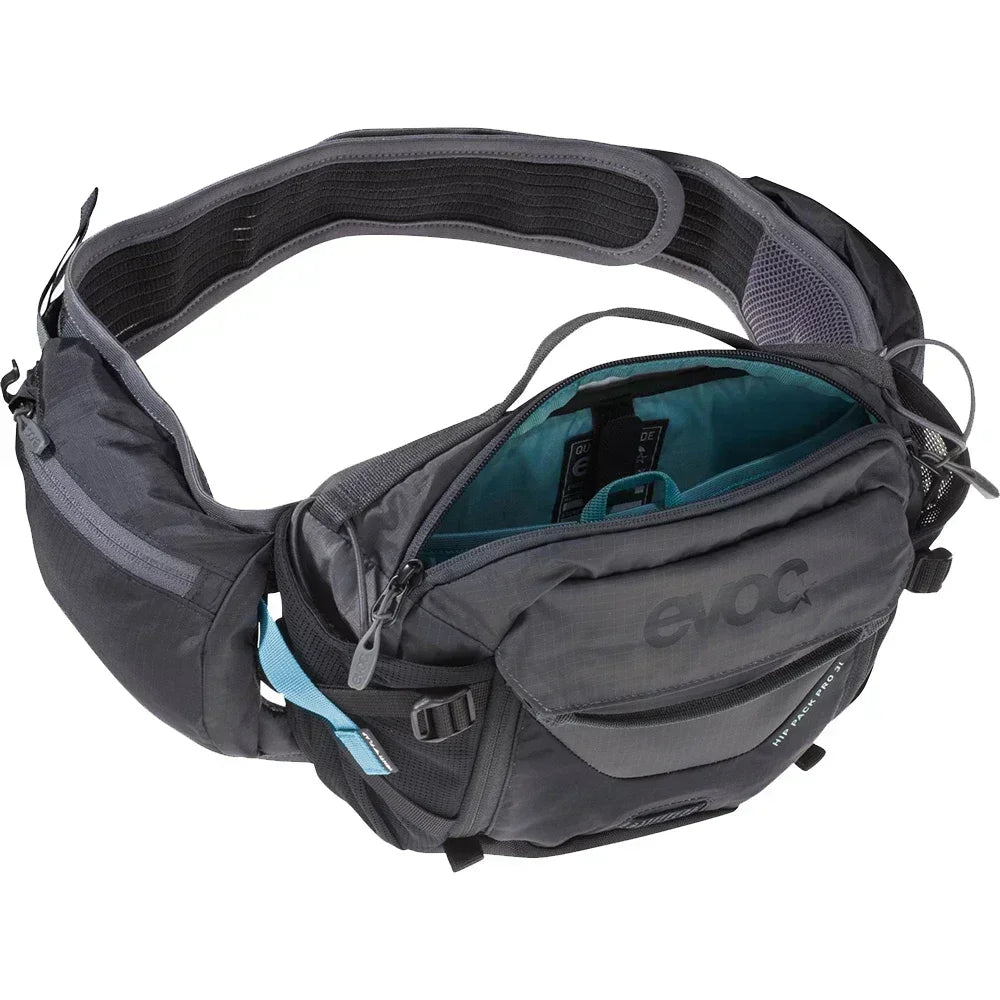 Hip Pack Pro 3 Hydration Waist Pack with HydraPak Water Bladder for Hiking, Running, Biking, and Exercise