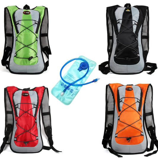 Hot Speed Brand Backpack with 68 oz Hydration Bladder for Hiking, Motocross, and Riding